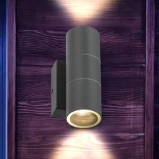 Dusk to Dawn Outdoor Lights IP54 Waterproof Anthracite Grey Garden Wall light