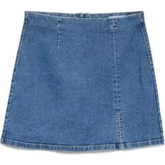 Vero Moda Blåa Kjolar Vero Moda Kjol Nelly