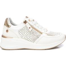Women's Wedge Sneakers - White