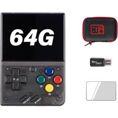 Game Consoles Tlily Mini V4 Retro Handheld Game Console 64G Portable Video Player