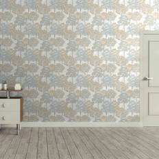 Wallpapers Marlow Home Co. Little Explorers 2 Cottage Tree 10m x 53cm Matte Wallpaper Double Roll