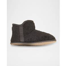 Barefoot Dreams Fuzzy Booties - Carbon