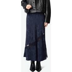 Zadig & Voltaire Nederdele Zadig & Voltaire Jaylal Jacquard Chain Midi Skirt ENCRE