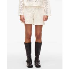 Vila Vimerinda Crochet Hw Shorts - Birch