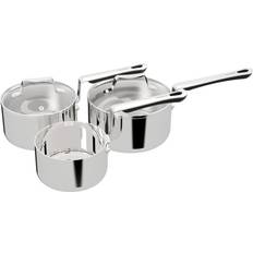 Cookware Grunwerg Commichef 3-Piece Silver Cookware Set