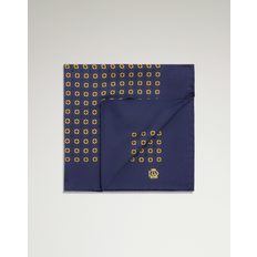 Men Handkerchiefs Dunhill Luxury Men's Pocket Square - Blue