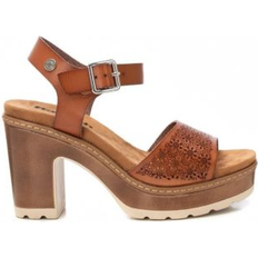 Refresh Buckle Casual Sandals - Brown