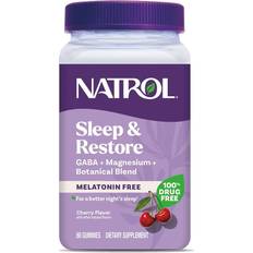 Natrol Non-Melatonin Sleep & Restore Gummies Tart Cherry 60ct