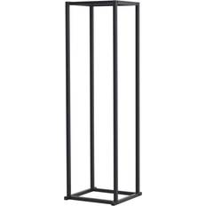 [en.casa] Hyllor [en.casa] Vedhylla Tibro 35 x 35 x 120 cm Svart Hyllsystem 35x120cm