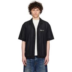 Represent Shirts Represent Embroidered Bowling Shirt - Black