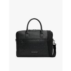 Tommy Hilfiger Th Monogram Computer Bag - Black