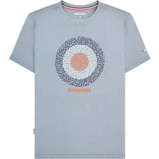 Mens SS25 Geometric T-Shirt - Dusky Blue