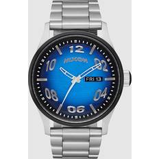 Nixon Watches Nixon The Sentry Stainless Steel Watch Polar Blue