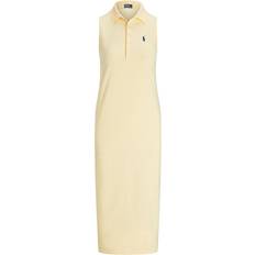 Polo Ralph Lauren Women's Stretch-Cotton Sleeveless Dress - Yellow