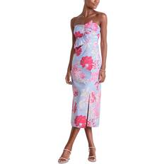 Vineyard Vines Floral Strapless Dress