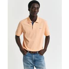 Gant Pikétröjor Gant Herr Regular Fit Kontrastfärgad Pikétröja