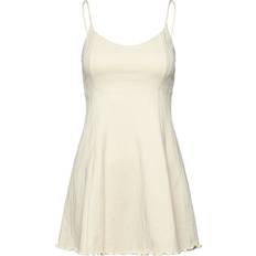 Aim'n Klänningar aim'n Almond White Tulip Dress - Vit
