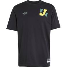Adidas Sølv T-shirts adidas T-Shirt Jamaica VRCT - Schwarz