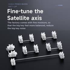 Keyboards Aula F87 Mechanical Keyboard Wireless Gasket Structure Keyboard