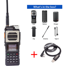 Baofeng Walkie Talkies Baofeng UV-25L Type-C Ham Radio 999CH Tactical Walkie Talkie