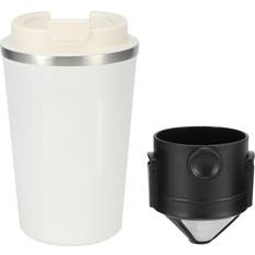 380ml Portable Stainless Steel Vacuum Coffee Cup