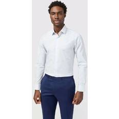 Limehaus Slim Fit Dandelion Print Shirt - White