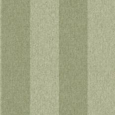 Harris Tweed Herringbone Stripe Green Wallpaper
