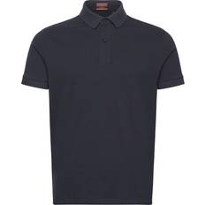 Superdry Pikétröjor Superdry Herren City Polohemd aus Pikee - Marineblau