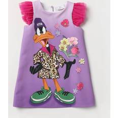 Purple Dresses Monnalisa Kids - Violet