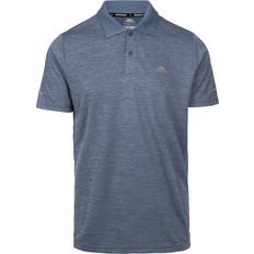 Trespass Men Polo Shirts Trespass Mckay Active Polo Shirt - Dark Blue
