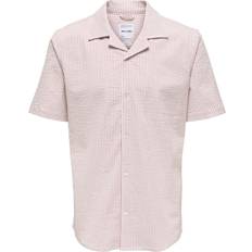 Purple Shirts Only & Sons Onslounge Shirt