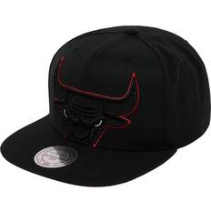 XL Caps Mitchell & Ness BH72Q2 Snapback Cap Chicago Bulls Schwarz
