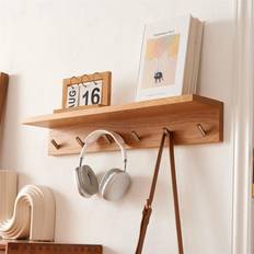 Brown Coat Hooks Brayden Studio Rack Brown 11cm H X 50cm W X 14cm D Coat Hook