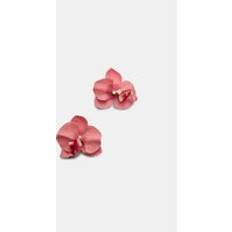 Stradivarius Set of 2 Orchid Flower Hair Clips Pink