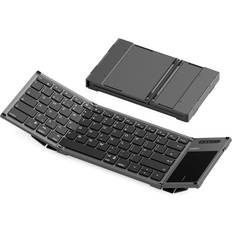 Foldable Bluetooth Keyboard AI Wireless Folding Keyboard