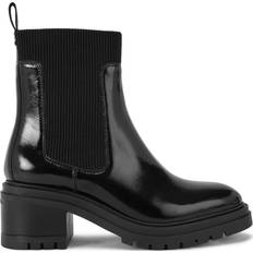 Patent Leather Boots Carvela Women's Ankle Boot - Black Patent