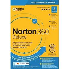 Norton Antivirus Symantec 360 Deluxe Software Version Box