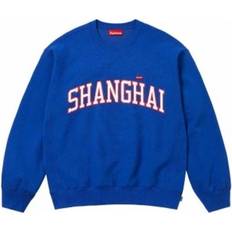 Supreme Shanghai Shop Small Box Crewneck - Blue