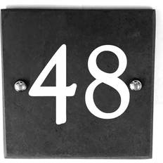 Garden & Outdoor Environment Dakota Fields 15 cm Des Surface Flush Mount House Number 15cm H x 15cm W x 1cm D