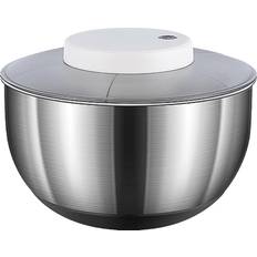 Konnwei Electric Large 4500ml Stainless Steel Salad Spinner
