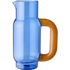 Studio About Vandkande Pitcher Blue Milky Amber Kanne