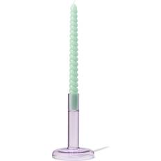 Hema Kandelaar S Glas Lila