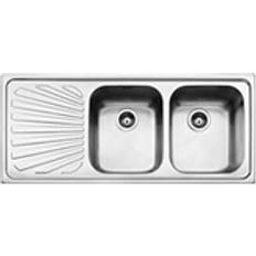 Lavelli di dimensioni standard Smeg Lavello Da Incasso In Acciaio Inox Satinato SP116S