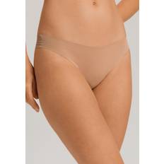 Invisible Cotton Low-Rise Thong - Beige