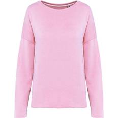 Womens Oversized Sweatshirt - Pale Pink