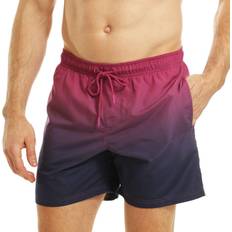 Mesh Swimming Trunks Ript RIPT Essentials Mens Dip Dye Swim Shorts - Pink
