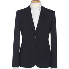 Brook Taverner Womens Eclipse Cordelia Single-Breasted Blazer - Svart