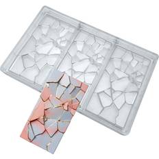Chocolate Moulds Goldbaking Crack Shape Bar Mold Chocolate Mould