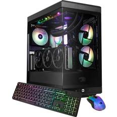 Desktop Computers iBuyPower Y40BA7N57T01 Gaming R7 7800X3D 32GB RAM 2TB SSD RTX 5070 Ti