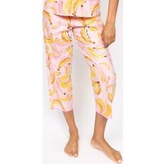 Cyberjammies Bananas Cropped Pyjama Bottoms - Light Pink